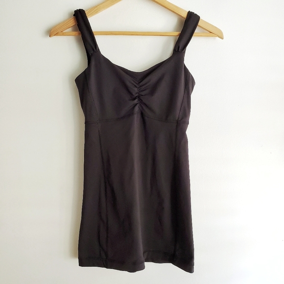 LULULEMON Aria Tank II Luxtreme Black Size 2 - Picture 4 of 9